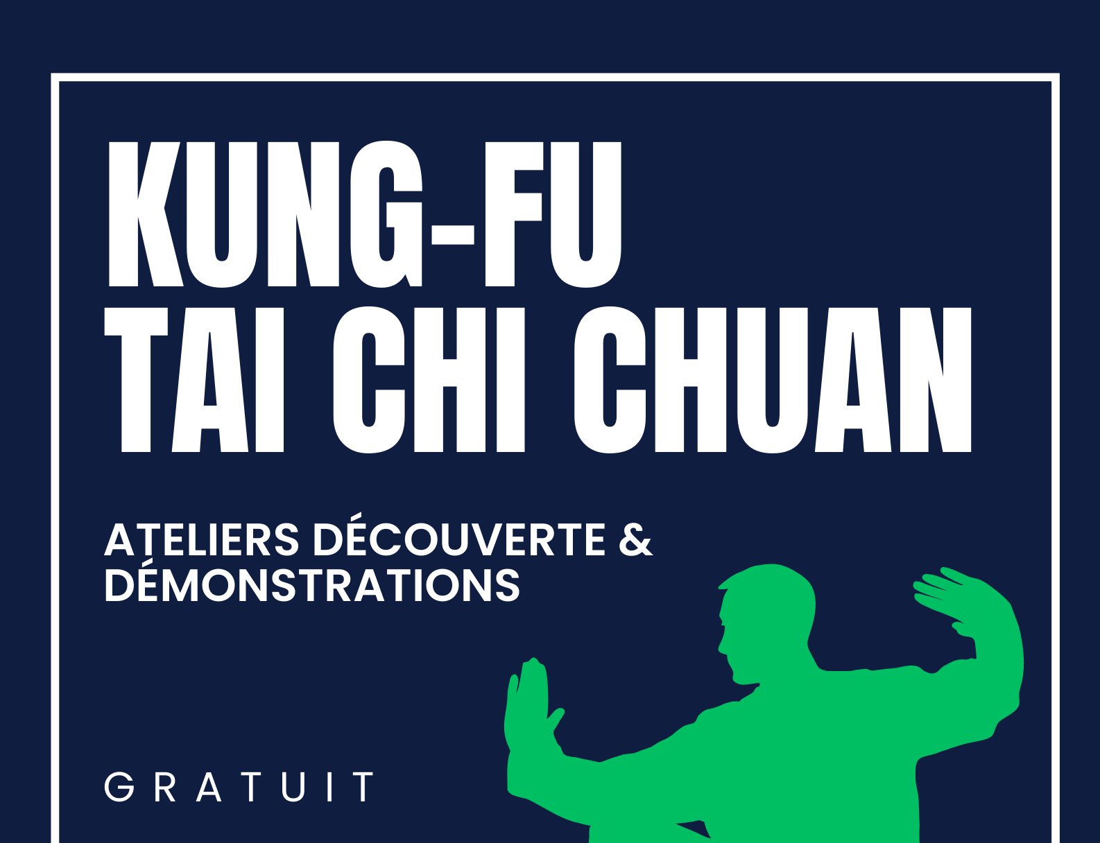Kung-Fu et Tai Chi Chuan le 31/01/2026 à Vineuil